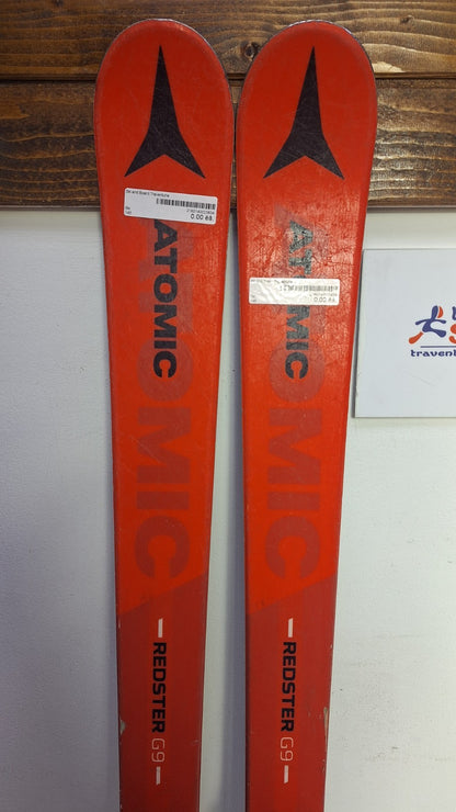 Atomic Redster G9 145 cm Skis + Atomic 10 Bindings Winter Fun Snow
