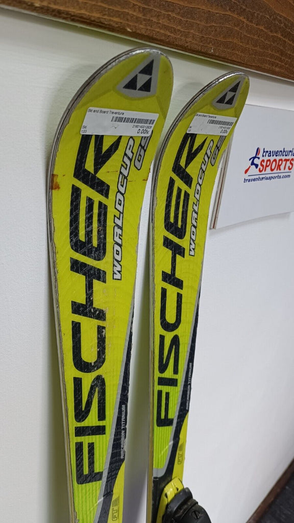 Fischer RC4 WC GS 133 cm Ski + Salomon 9.5 Bindings Winter Sports –  Traventuria Sports