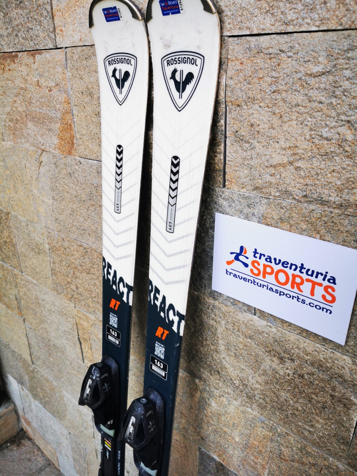 Rossignol REACT RT 163cm  Ski + Elan 10 Bindings Winter Sport Fun