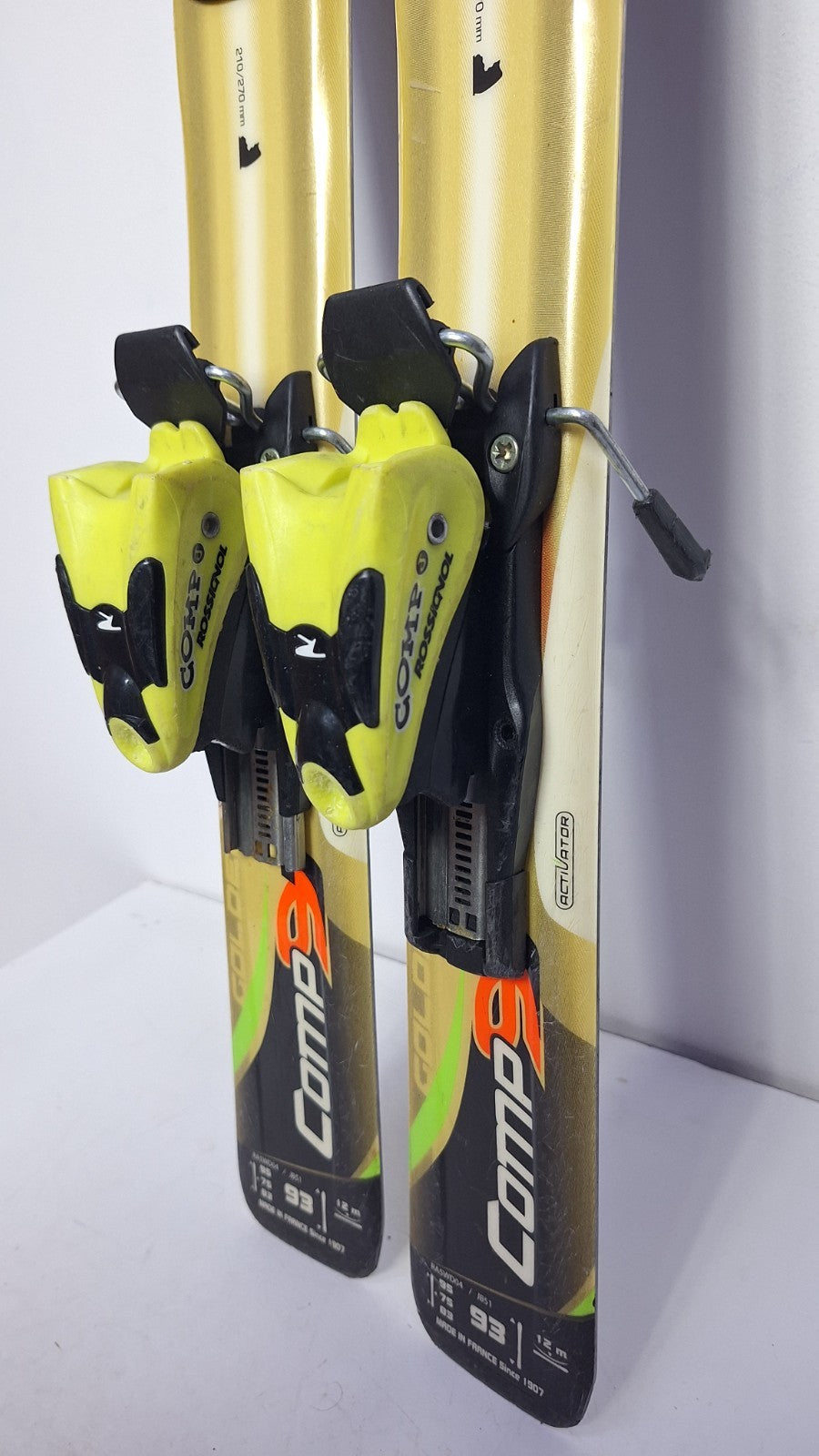 Rossignol Comp 9 93cm Ski + Rossignol 2.5 Bindings Winter Sport Fun