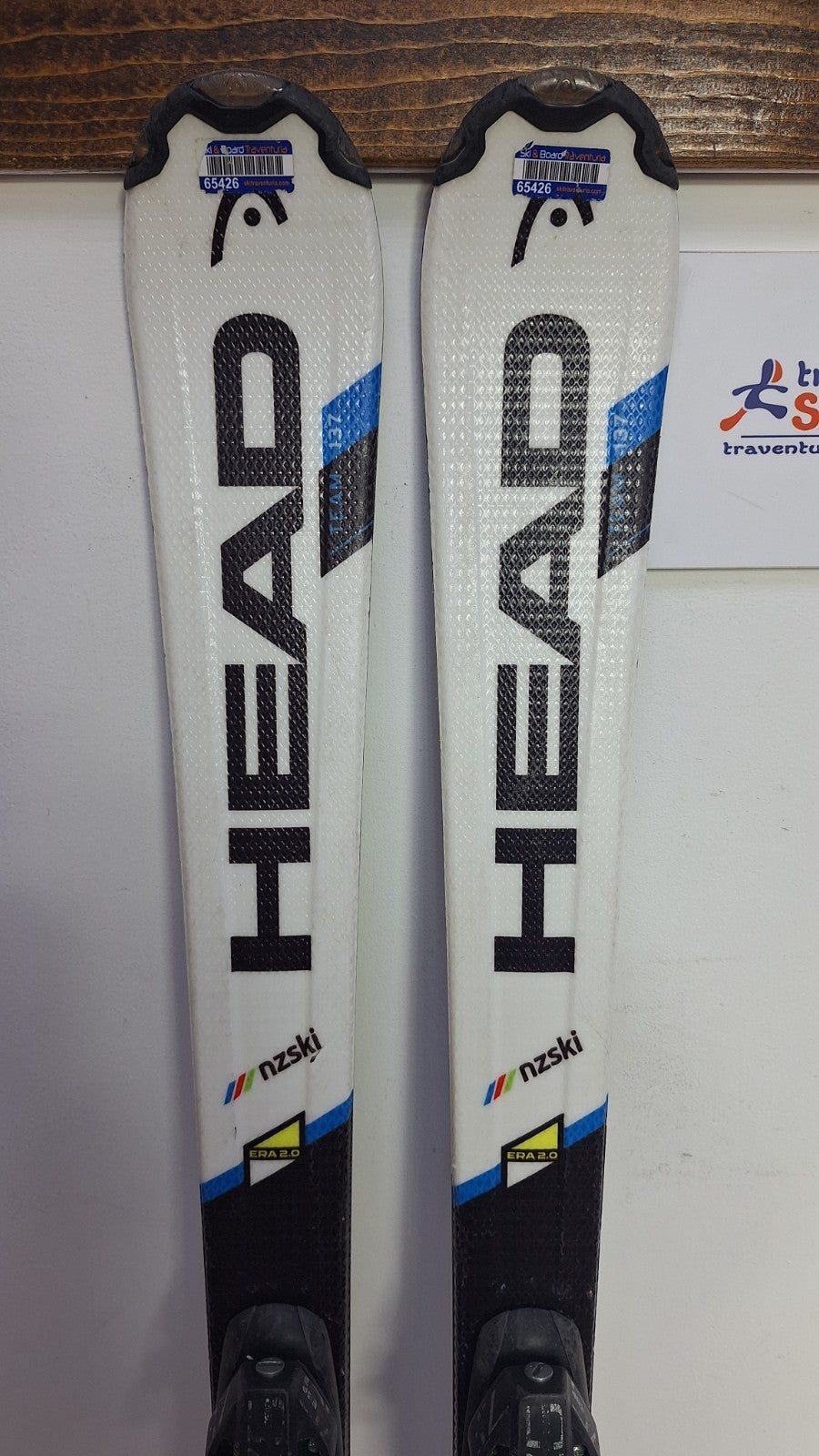 HEAD SupershapeTeam R Track NZ 137  cm Ski + Elan ESP 7.5 Bindings Fun Snow
