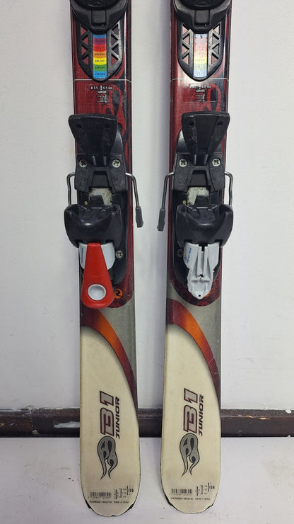 Rossignol B1 J 138 cm Ski + Salomon 4.5 Bindings Fun Snow Winter Sport