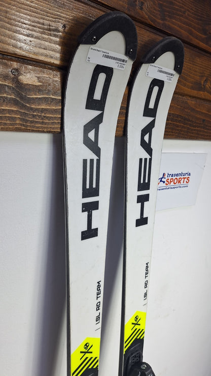 HEAD WC Rebels I.SL RD Team 150cm Ski + Fischer RS 9 Bindings Winter Sport