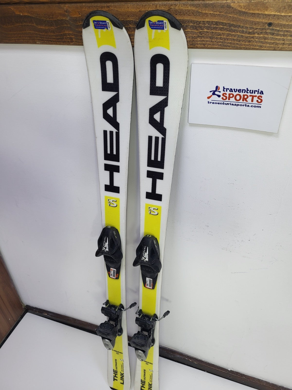 Sci HEAD The Link R 140 cm + attacchi Tyrolia BYS 10 Sport invernali Divertimento sulla neve