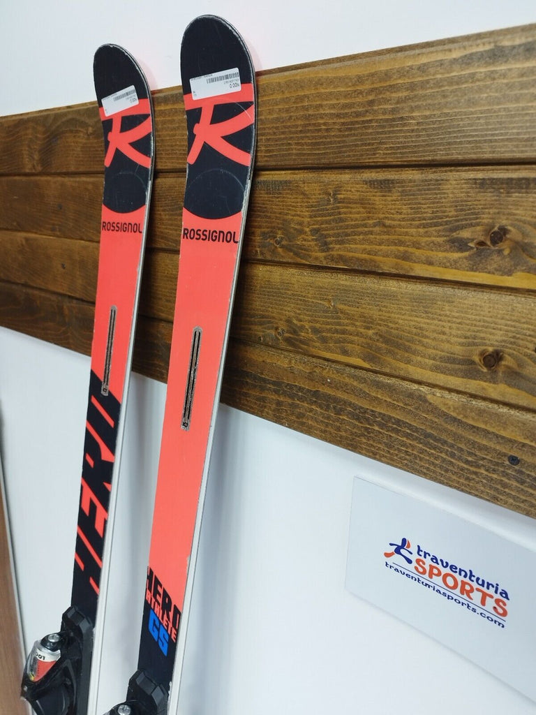 Rossignol Hero FIS 175 cm Ski + Look 12 Bindings Winter Fun Snow