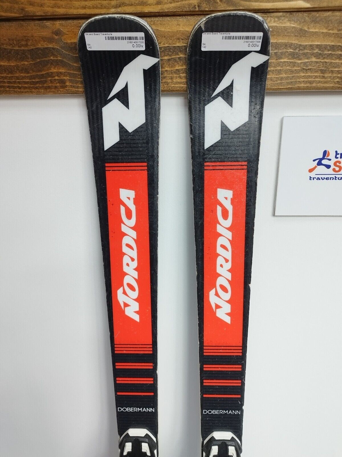 Ski Nordica Dobermann WC GS J 142 cm + fixations Marker 8 Sport d'hiver Plaisir