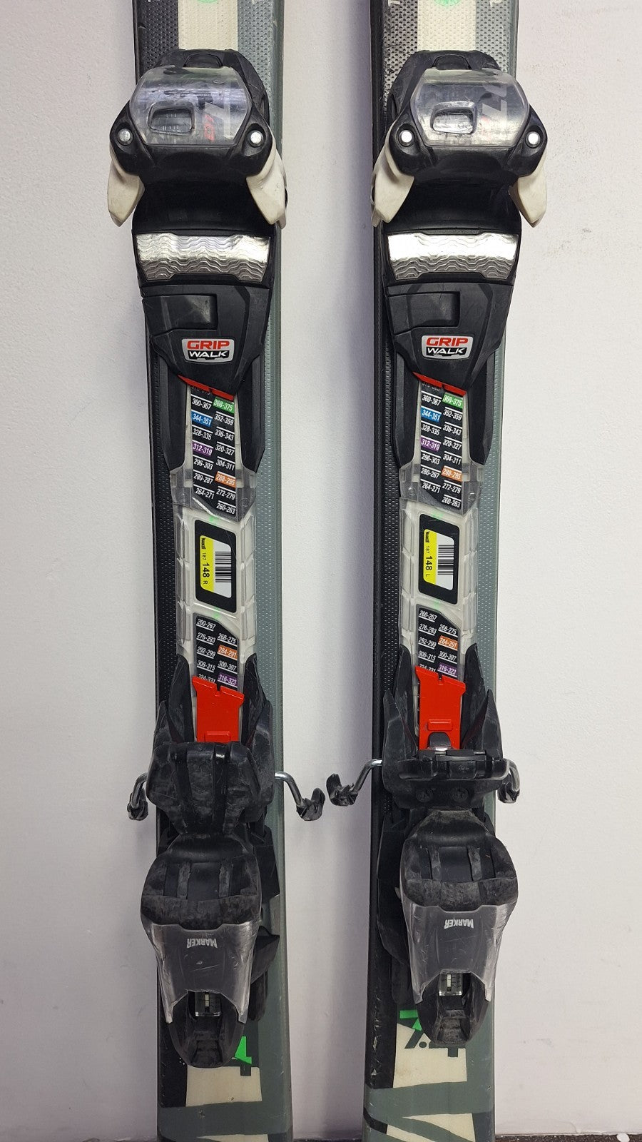 Volkl RTM 149 cm Ski + Marker 10 Bindings Fun Snow Winter Sport Piste