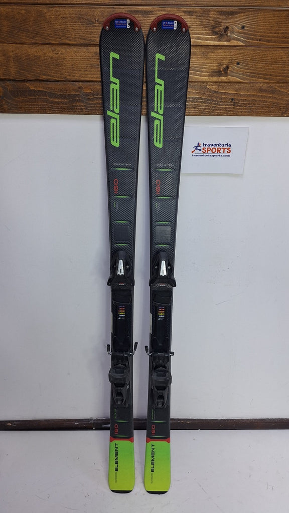 Elan Element 76 160  Ski + Elan ESP 10 Bindings Winter Sport Fun