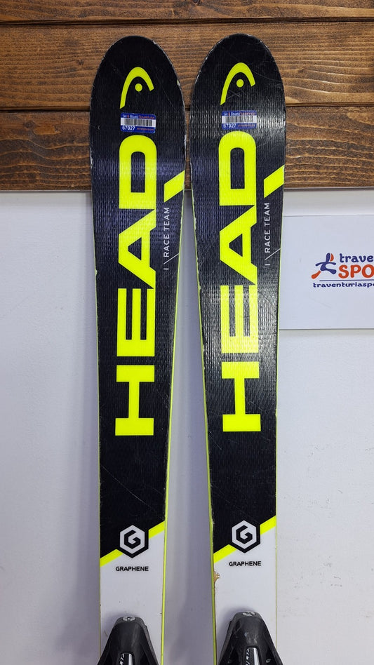 HEAD i.Race Team 150 cm Skis + Tyrolia SR 10 Bindings Winter Sport Snow Fun