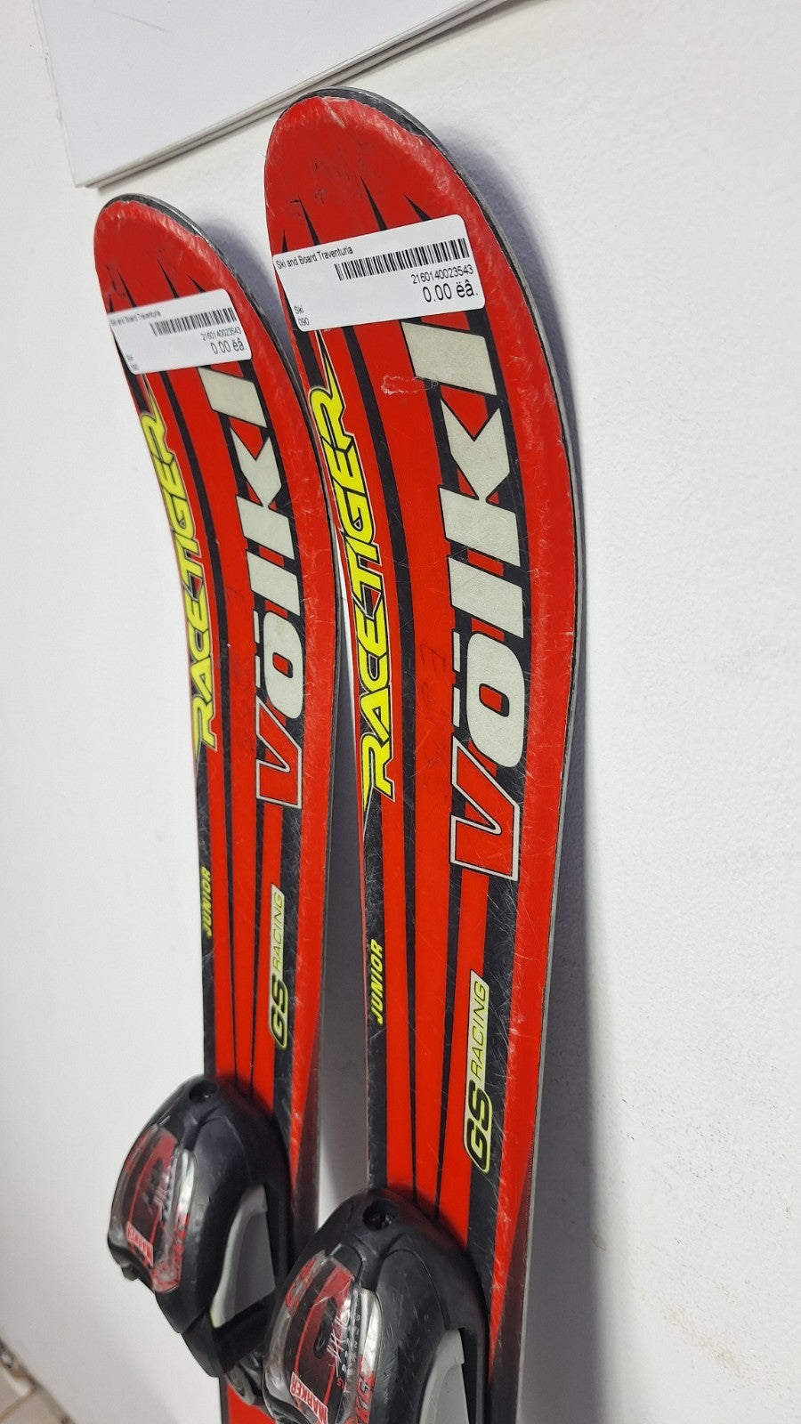 Volkl Racetiger GS 90cm Ski + Marker 4.5 Bindings Winter Sport Fun