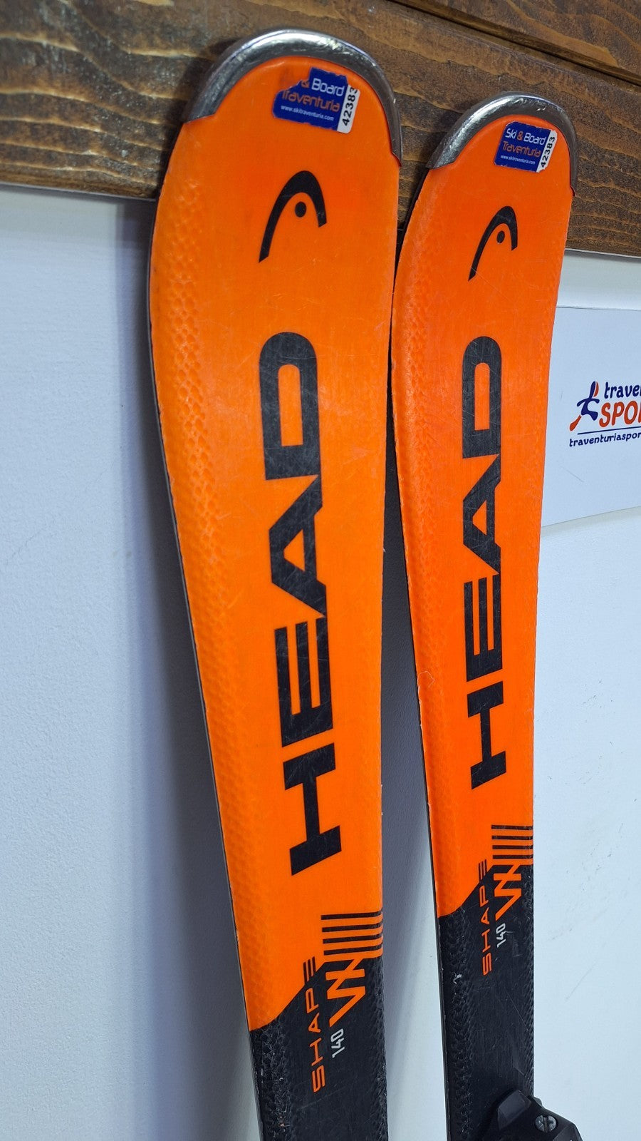 Sci HEAD Shape VX 140cm + attacchi Tyrolia SP 10 Sport invernali Divertimento sulla neve