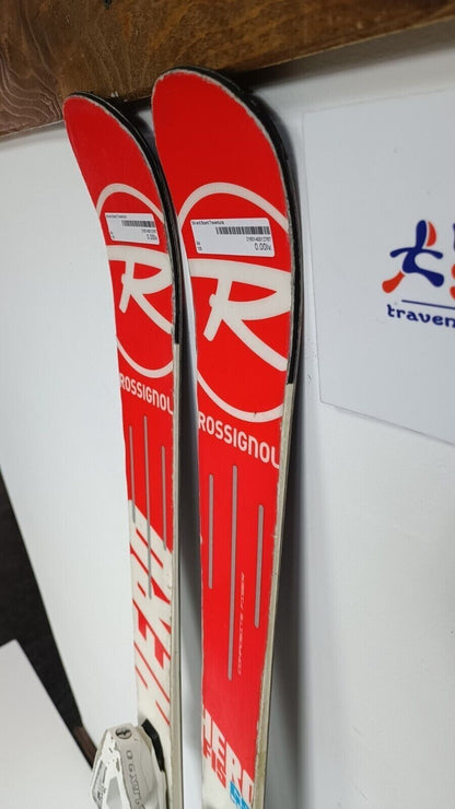 Skis Rossignol Hero FIS GS Pro F14 135 cm + fixations Tyrolia LRX 9 Aventure