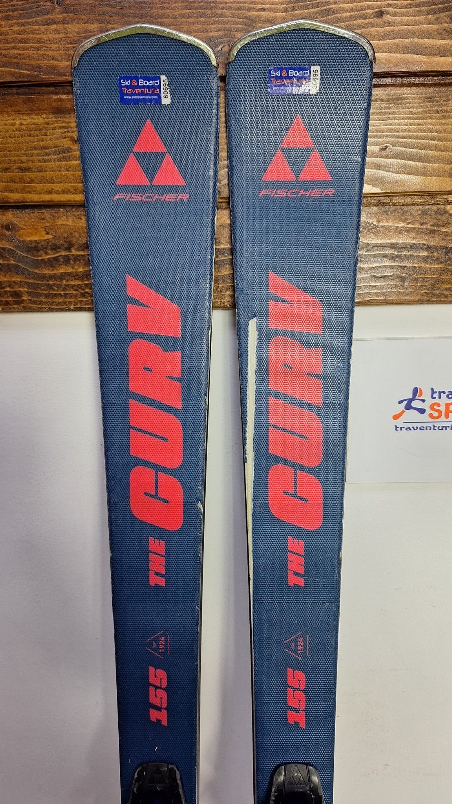 Fischer XTR The Curv  155 cm Ski + Fischer RS 10 Bindings Winter Sport  Snow