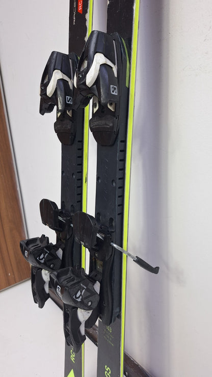 Sci Fischer RC4 GS 143cm + attacchi Salomon 10 Sport Invernali