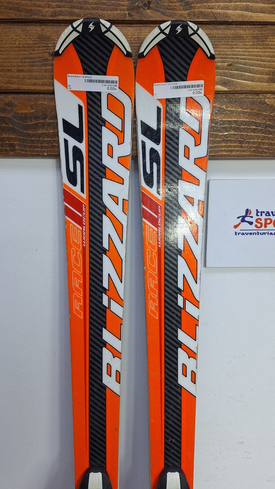 Blizzard Race Weltcup SL 150 cm Ski + Marker 16 Bindungen Winterspaß-Abenteuer