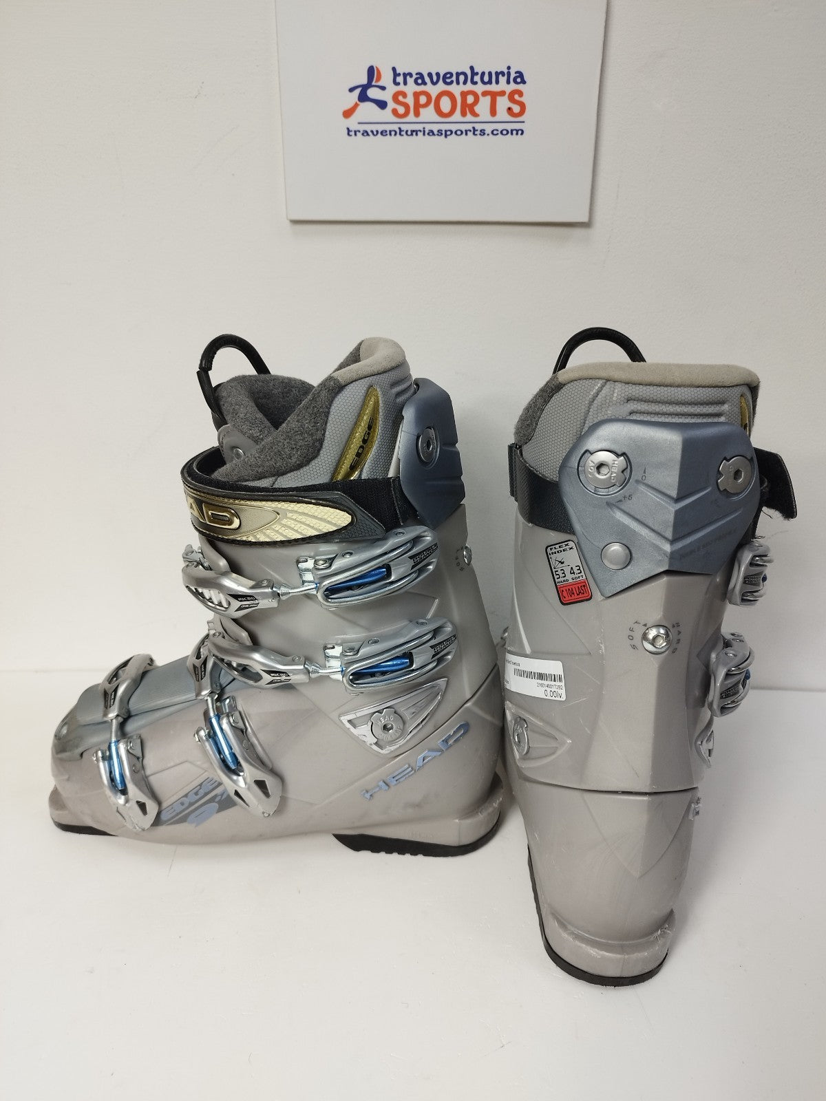 2014 HEAD Edge Ski Boots ( EU 40 1/2 ; UK 7 Mondo 260) Winter Sport Snow Fun