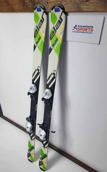 Elan Exar Pro 140 cm Ski + NEW Tyrolia 7.5 Bindings Sport Snow Winter Fun