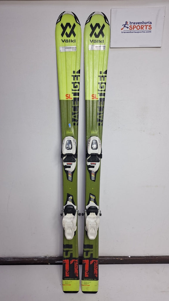 Völkl Racetiger 11 SL 130 cm Ski + Marker 7 Bindings Winter Sport Snow Fun