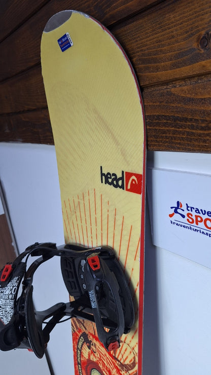 Snowboard HEAD Rocka 4D 159 cm + Attacchi HEAD M Sport Invernali Divertimento