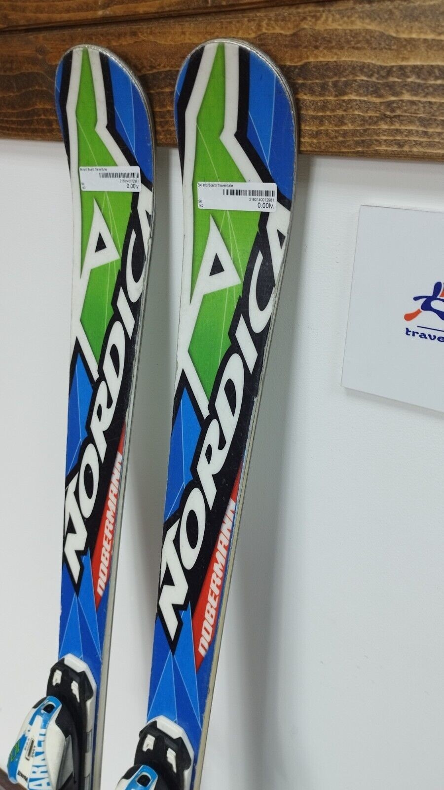 Nordica Dobermann GS J 142 cm Ski + Marker Race 10 Bindung Sport Winterspaß