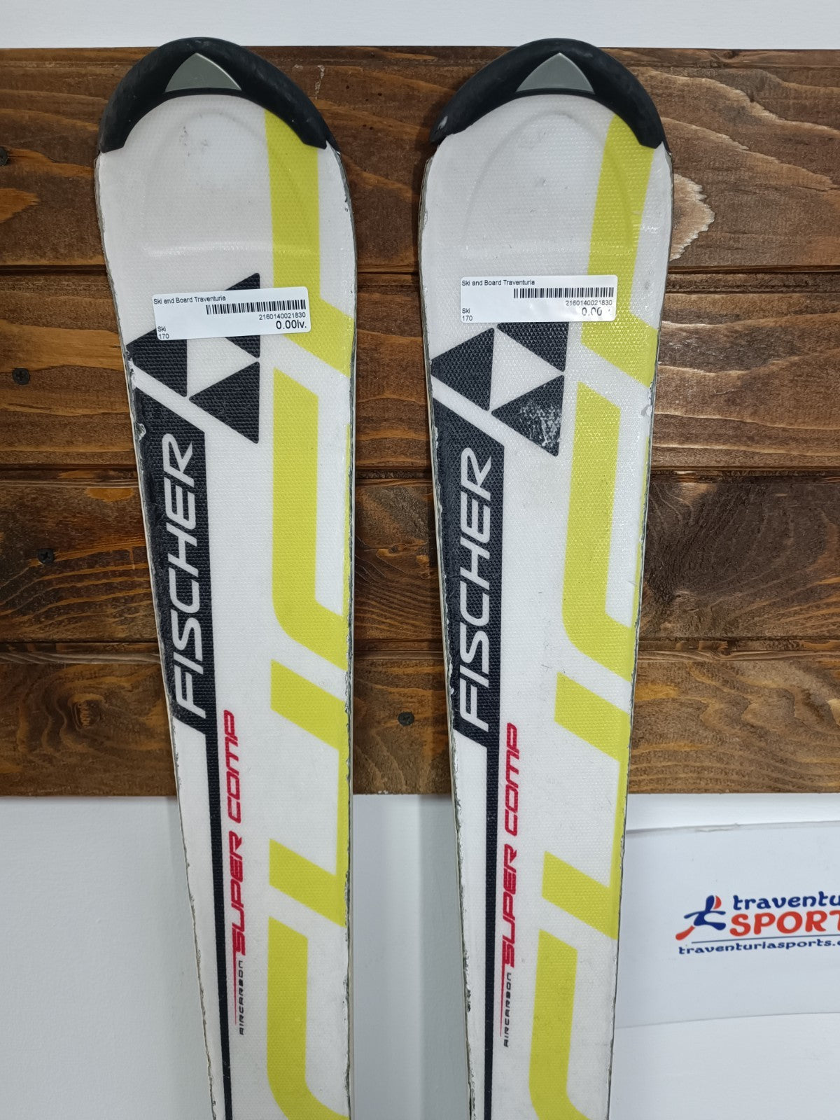 Fischer RC4 Super COMP 170 cm Ski + Fischer 10 Bindungen Wintersport Schnee