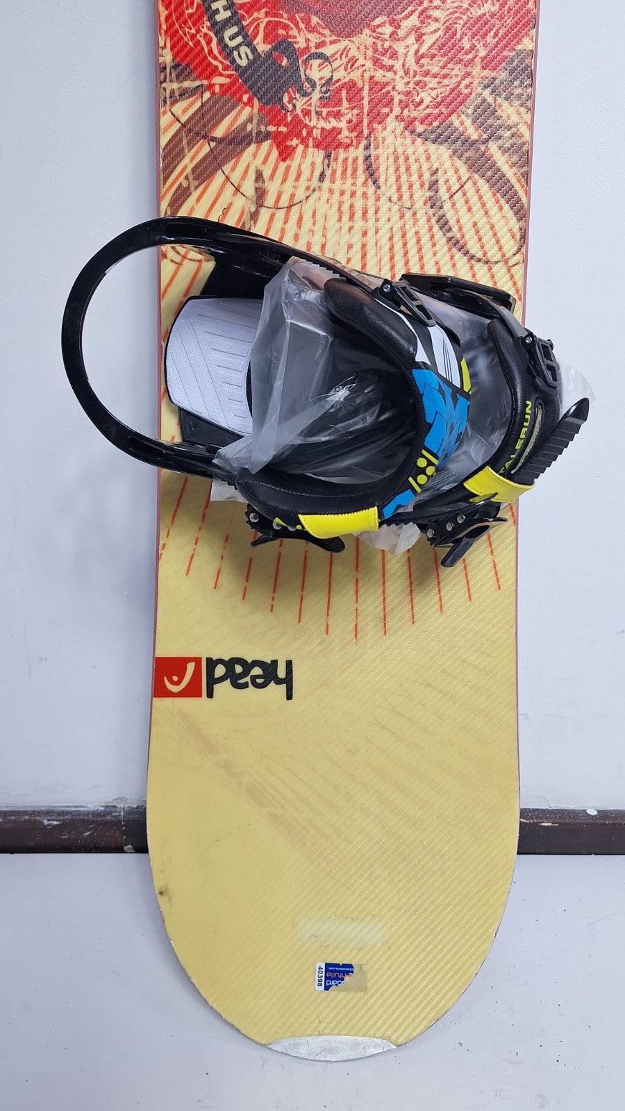 HEAD Rocka 4D 159 cm Snowboard + Brand New Talerun L Bindings Winter Sport Fun