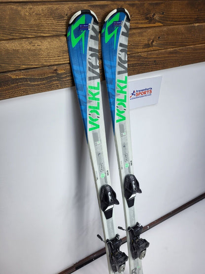 Völkl RTM 163 cm Ski + Elan ESR 10 Bindungen Fun Snow Winter Sport Piste