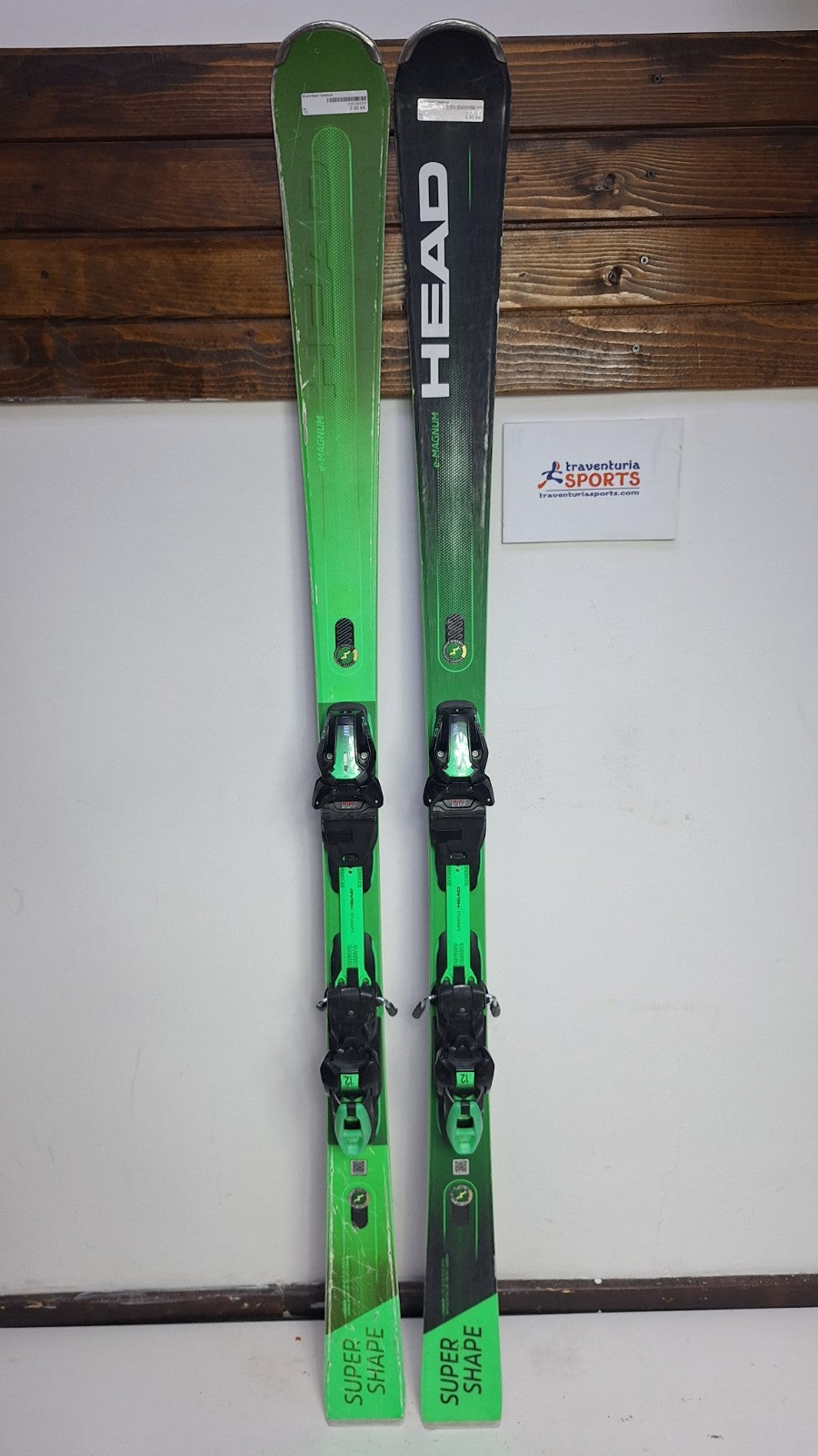 HEAD Supershape e-Magnum  170cm Ski + Head PRD 12  Bindings Winter Sport