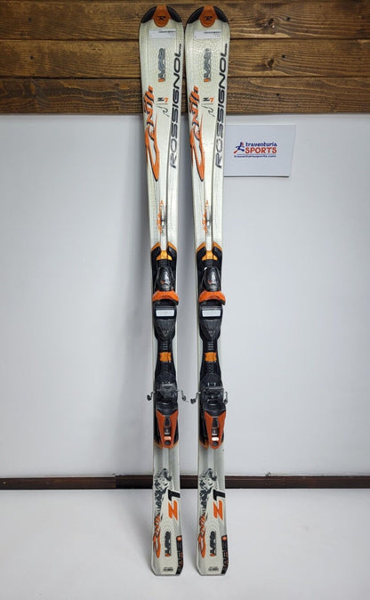 Rossignol Zenith Z1 162 cm Ski + Rossignol 10 Bindings Winter Sport Fun Snow