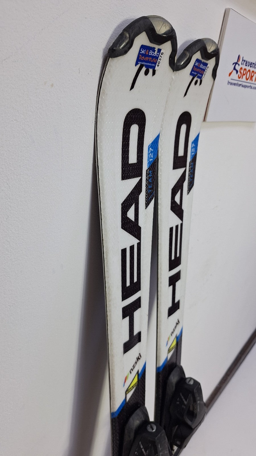 HEAD Supershape Team R Track N 127 cm Ski + Fixations Elan ESP 7.5 Sport d'hiver