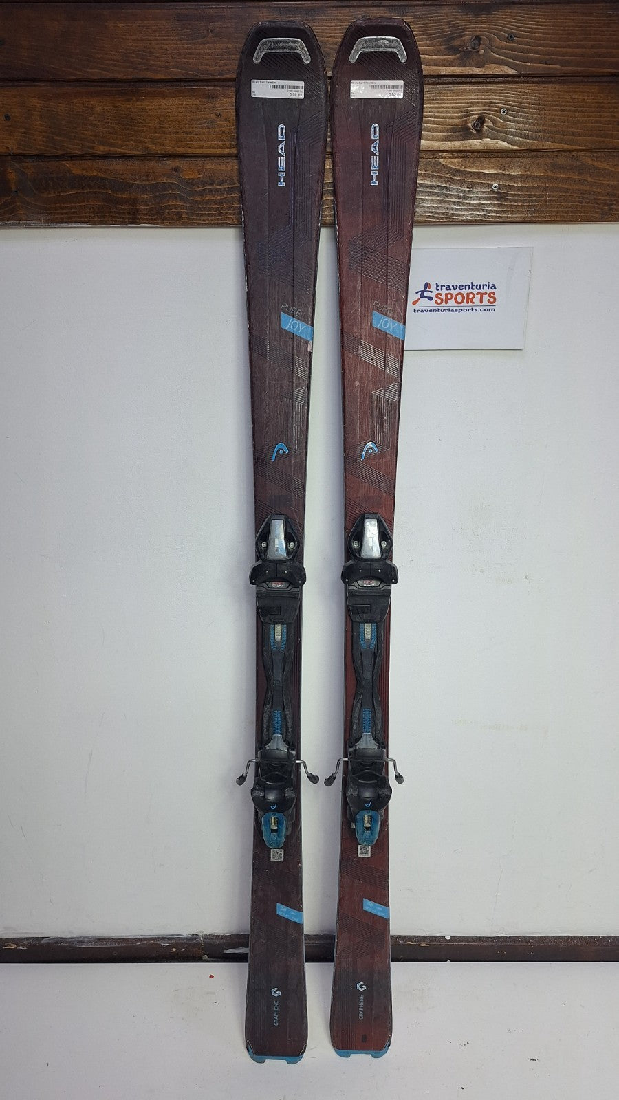 HEAD Pure Joy 158cm Ski + Head 9  Bindings Winter Sport