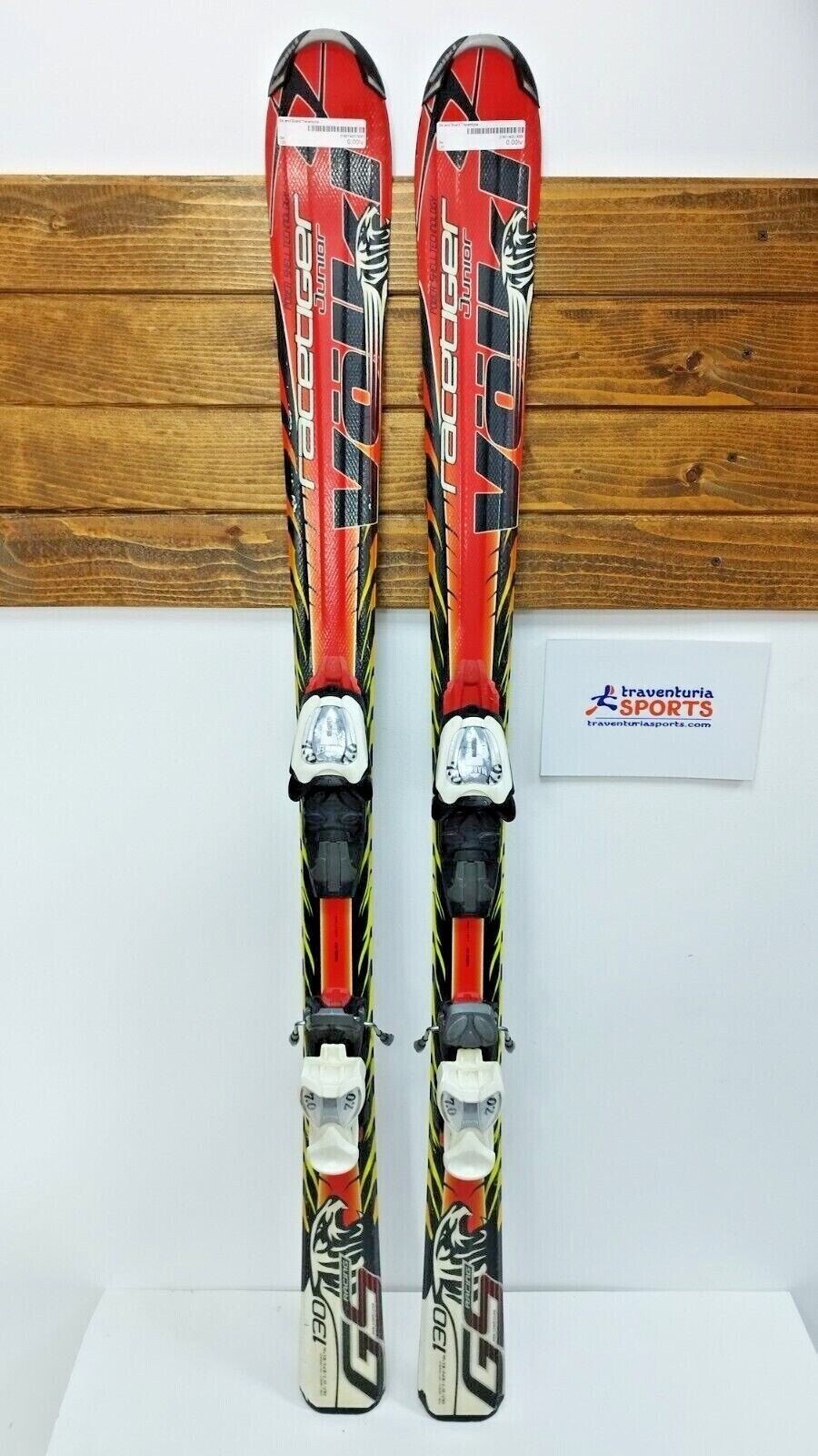 Völkl Racetiger GS JR 130 cm Ski + Marker 4.5 Bindings