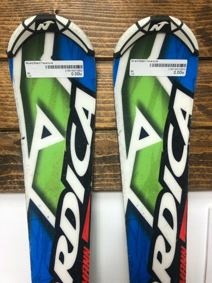 Nordica Dobermann SL J 122 cm Ski + Marker 10 Bindings Fun Winter Sport