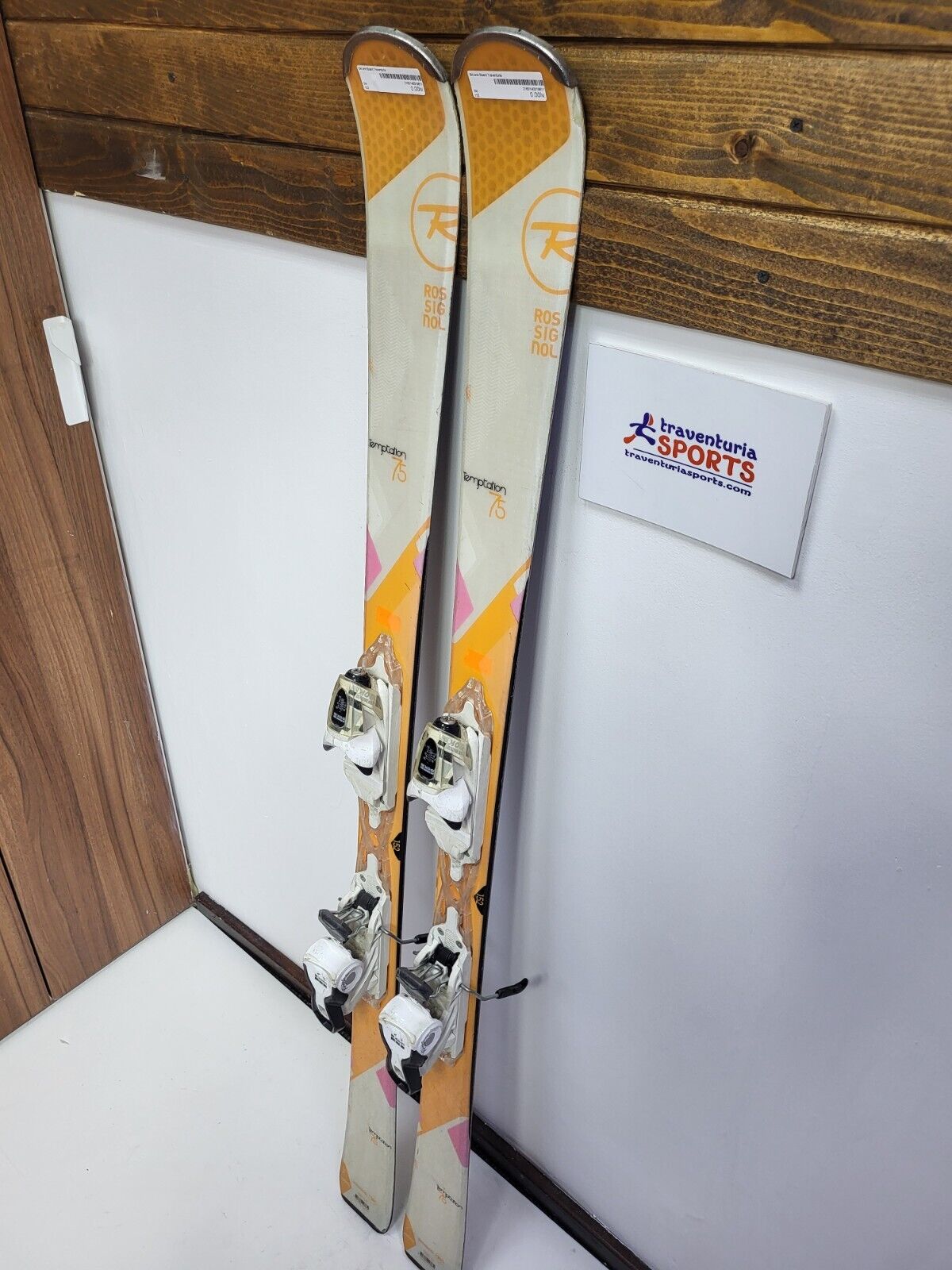 Rossignol Temptation 75 152cm Ski + Look 10 Bindings Winter Adventure Winter