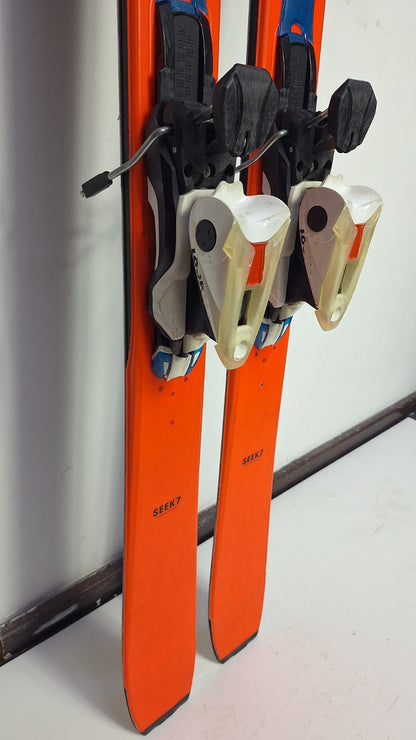 Rossignol Seek 7 176 cm Skis + Look 12 Bindings Winter Fun Snow