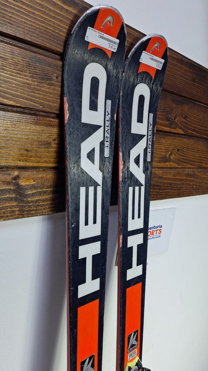 HEAD SuperShape i.Rally 170cm  Ski + HEAD 12 Bindings Winter Sport Fun Snow