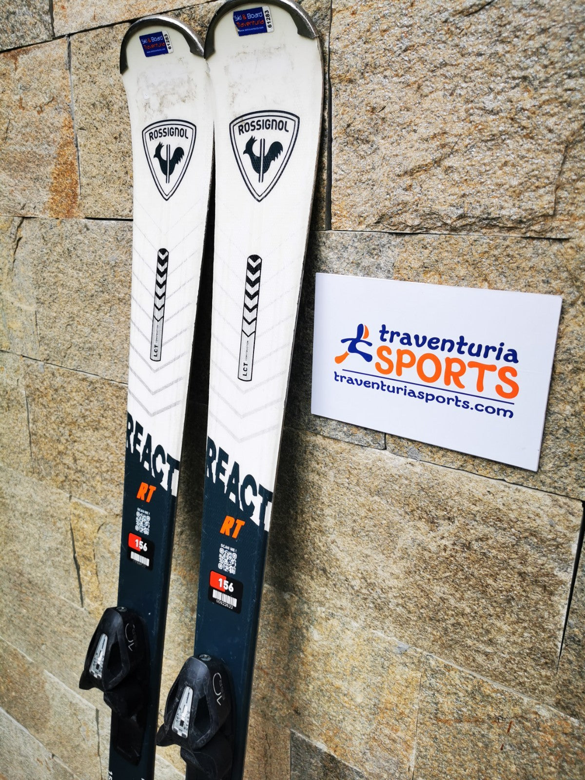 Rossignol REACT RT 156cm  Ski + Elan 10 Bindings Winter Sport Fun