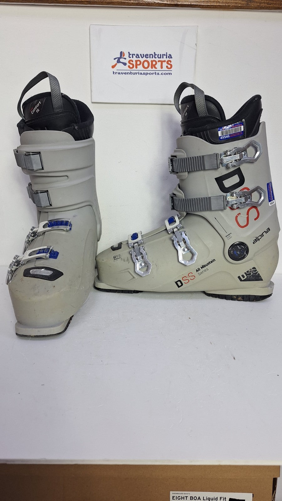 Alpina DSS RTL Skischuhe (EU 45 2/3; UK 11; Mondo 295) Sport Winter Schnee Outdoor