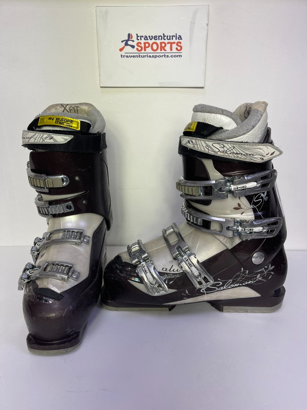 Salomon Divine Alu  Ski Boots (EU 40 1/2; UK 7 ; Mondo 260) Winter Fun Snow
