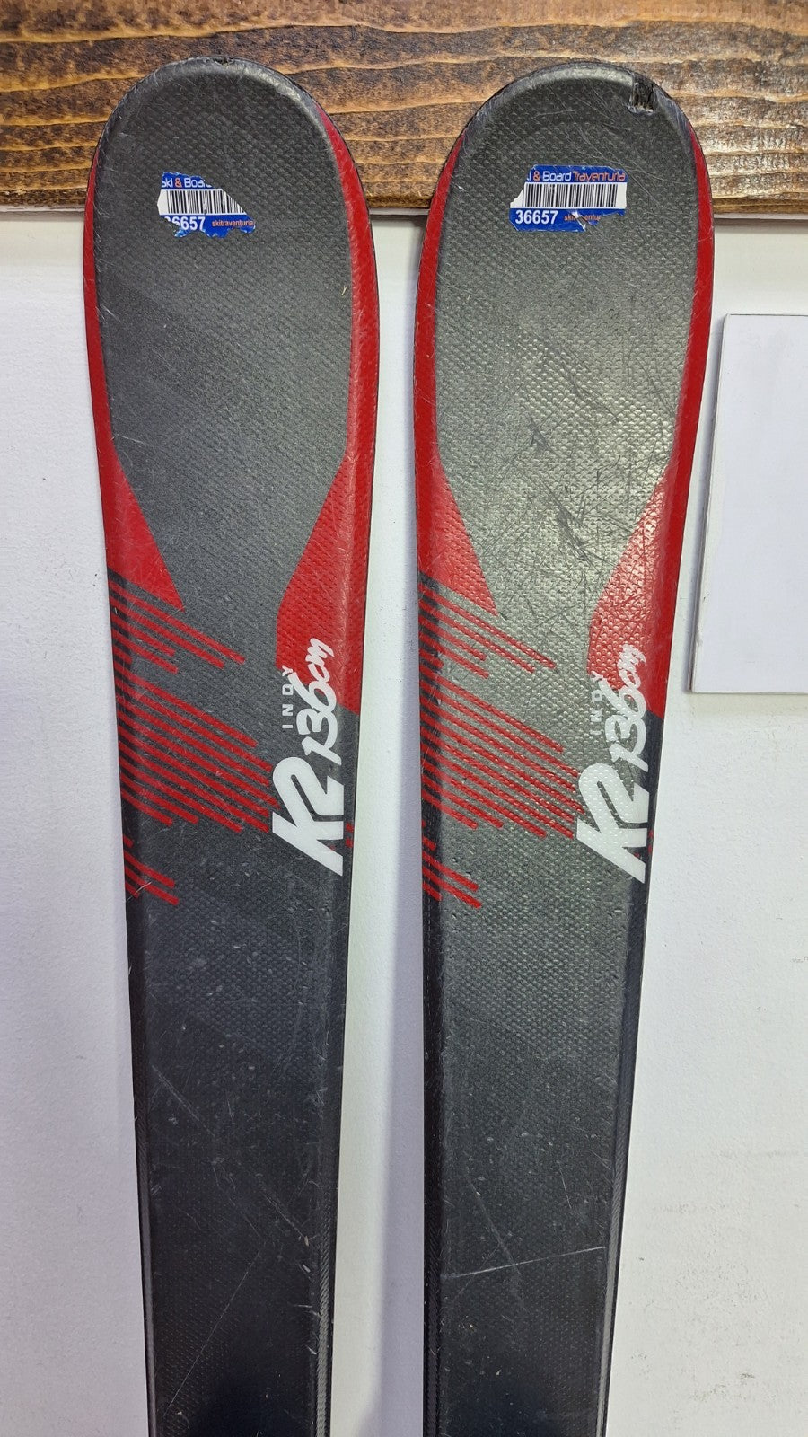 K2 Indy 136cm Ski + Marker 4.5 Bindings Winter Sport