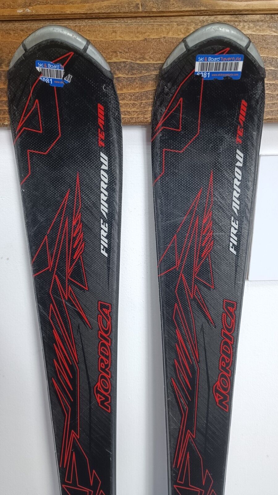 Nordica Fire Arrow TM 140 cm Ski + Elan ESP 7.5 Bindings Winter Adventure Winter