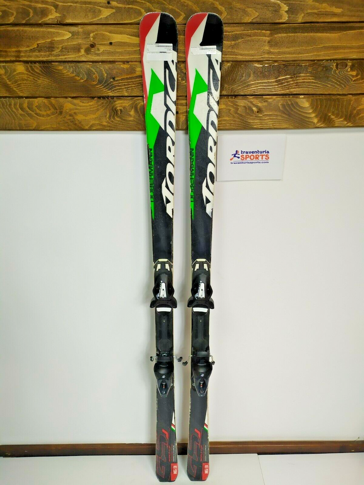 Sci Nordica Dobermann GS J WC 163 cm + attacchi Tyrolia SX10 NUOVISSIMI BSL