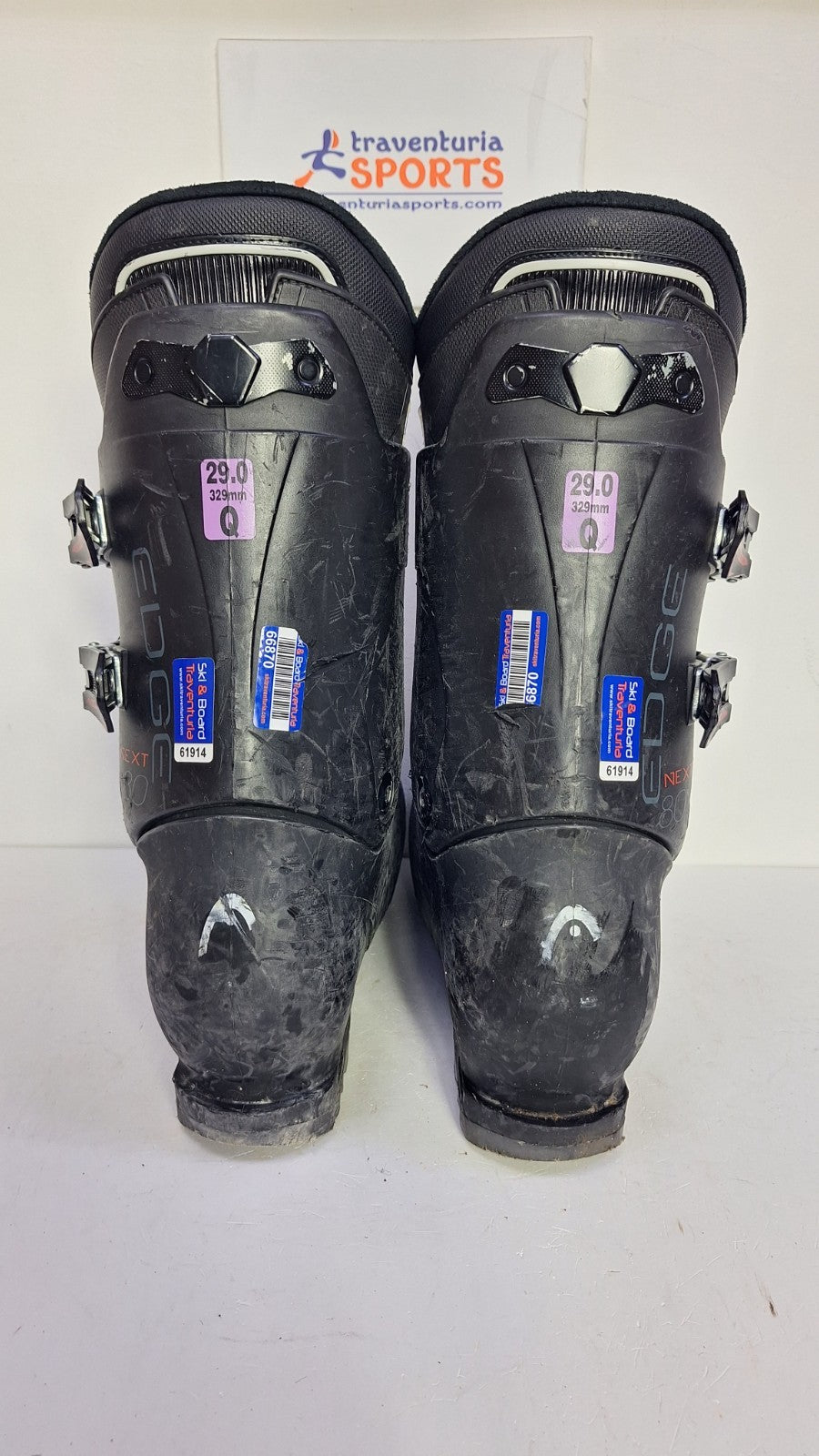 Scarponi da sci HEAD Next Edge B.Y.S. 80 (EU 45; UK 10 1/2; Mondo 290) Divertimento invernale