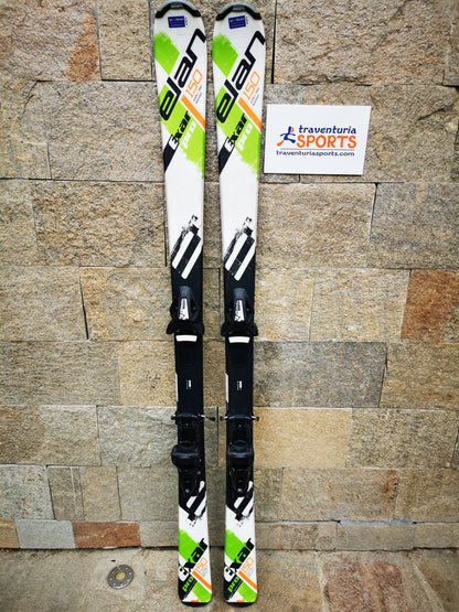 Elan Exar Pro 150cm  Ski + Elan  ESR 10 Bindings Adventure Winter Sport
