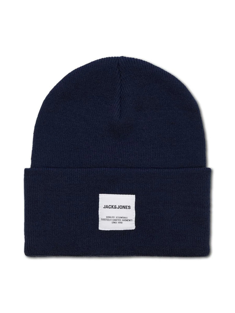 JACLONG KNIT BEANIE NOOS - Navy Blazer