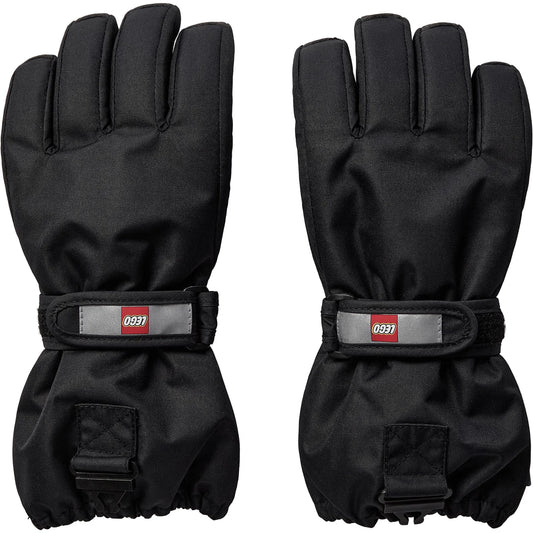 LEGO WEAR Ski Gloves Black 158/164