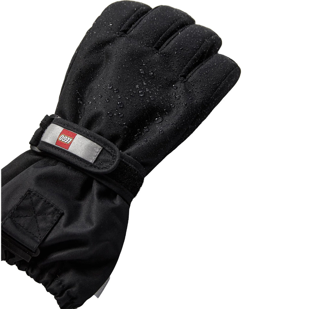 LEGO WEAR Ski Gloves Black 158/164