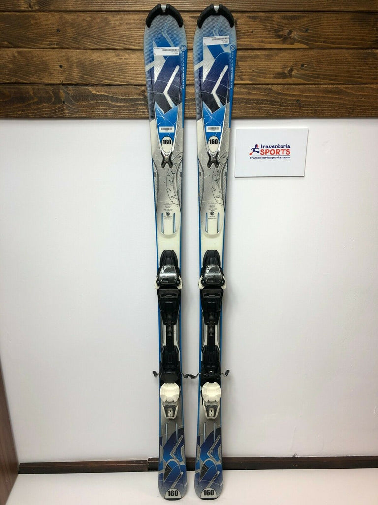 k2 all mountain skis 2011 K2 RX AMP 160 cm Ski + Marker 10 Bindings Winter Sport Snow Outdoor Fu – Traventuria Sports