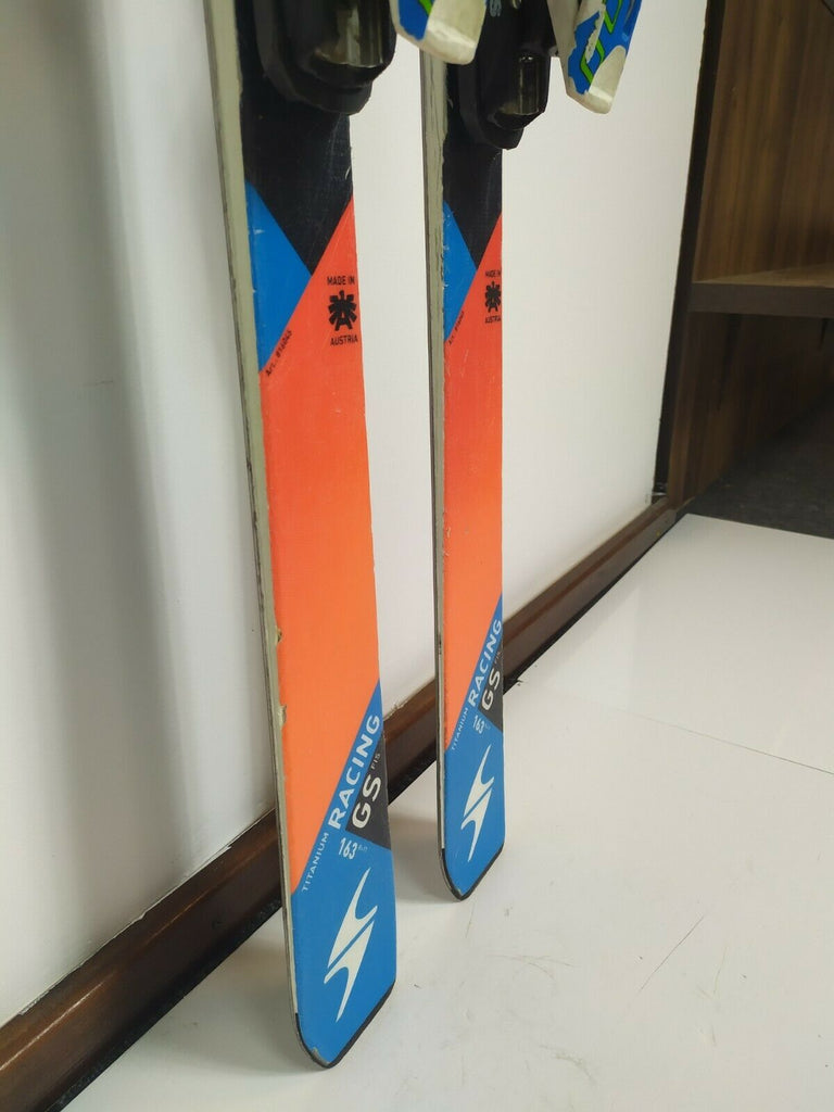 Blizzard Racing GS FIS 163 cm Ski + Marker 10 Bindings Winter Snow