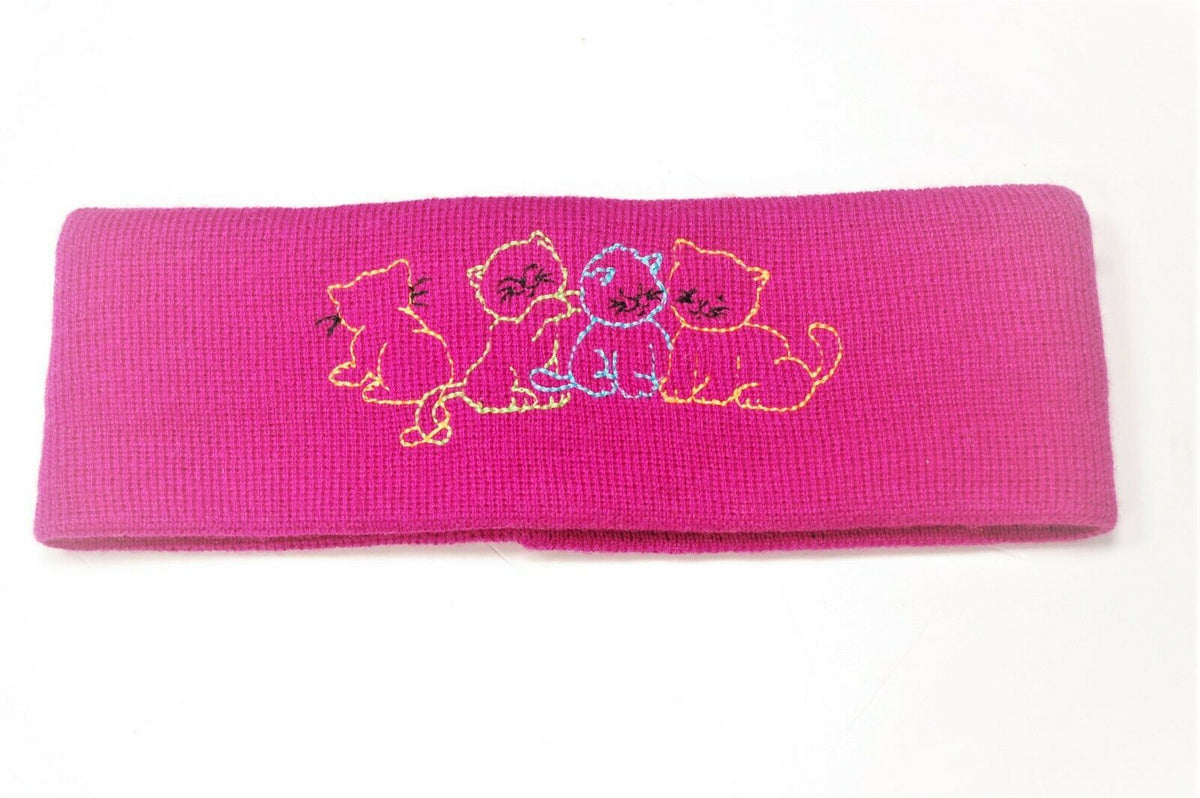 SPLUGA TRICOT Kinder-Stirnband, einzigartig, warm, Winter, Skisport, Vintage, HERGESTELLT IN ITALIEN